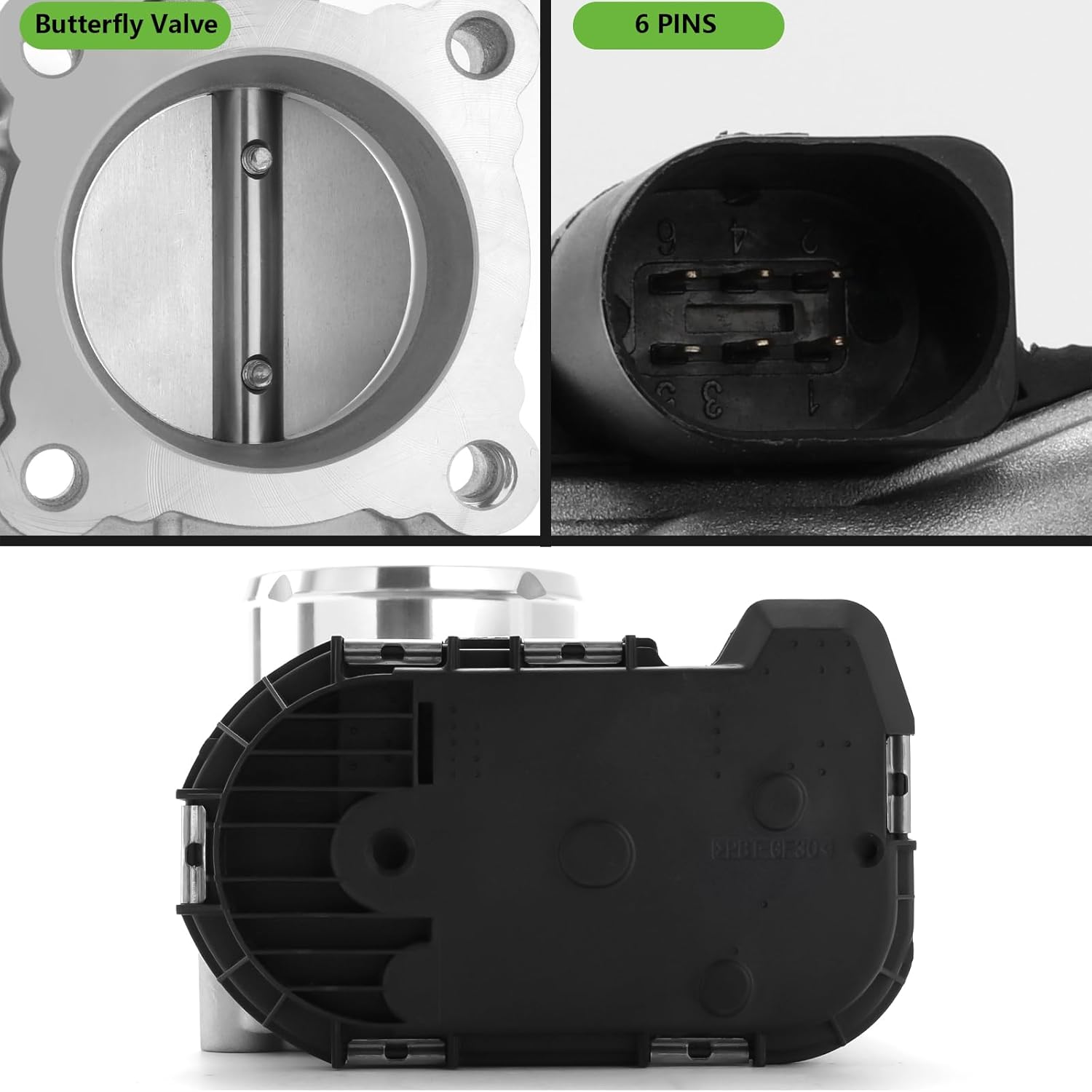 Electronic Throttle Body Assembly Fit for Polaris ACE 570 900 2016-2019 General 1000 2016-2025 Ranger 570 900 1000 2013-2015 Sportsman 450 570 2016-2025, Replace Part # 1204455 0280750532