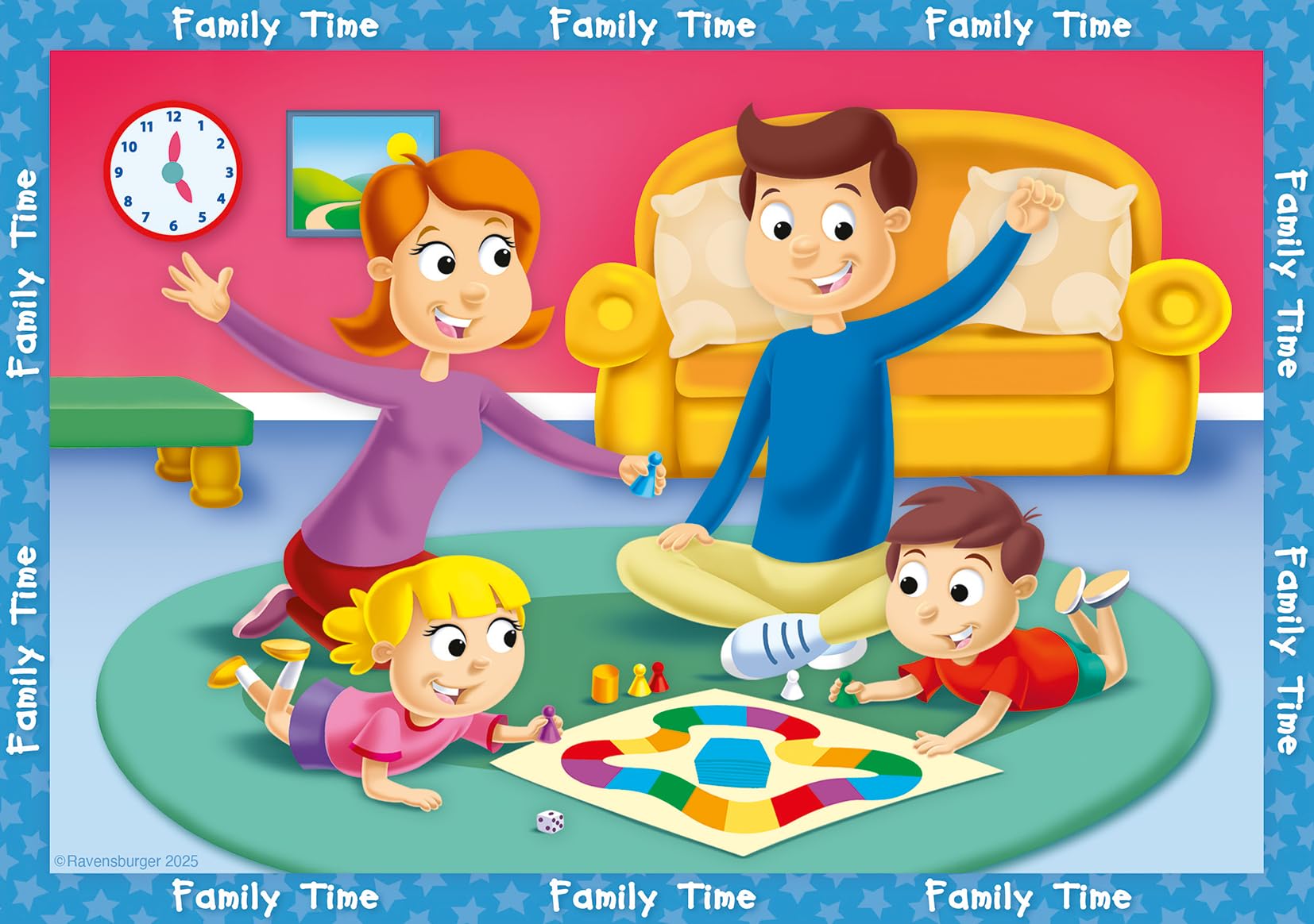 Ravensburger What's The Time, My First Jigsaw Puzzles for Kids Age 2 Years Up (24 Months), 6, 8, 10, 12 Pieces - Image 3