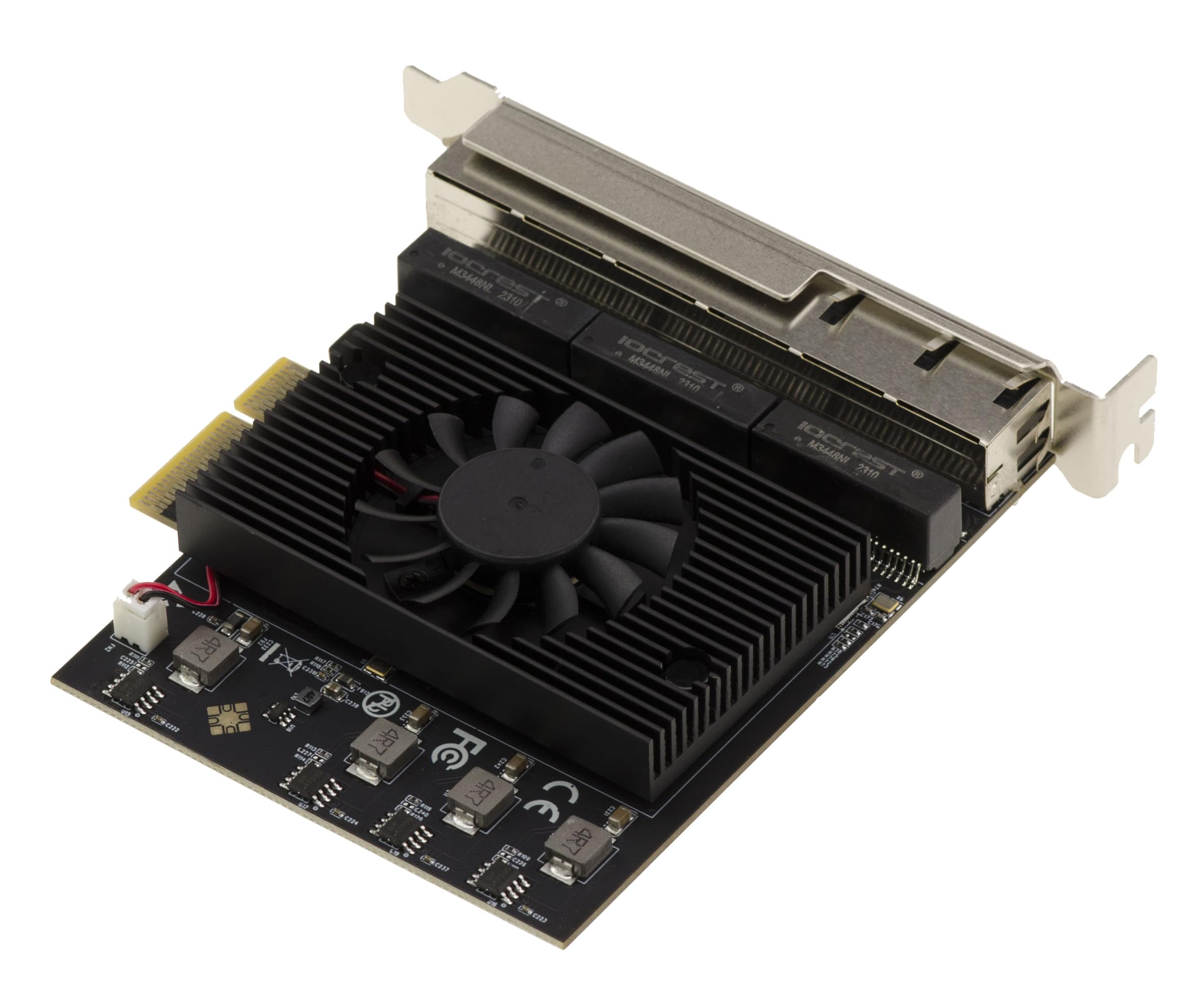 KALEA-INFORMATIQUE PCIe 6 Ports 2.5 LAN Gigabit ETHERNET 10 100 1000 2500 1G 2.5G RJ45 Controller-Karte mit Realtek RTL8125 Chipsatz.