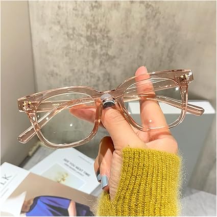 Amazon.com: Gafas de lectura, gafas de lectura cuadradas de presbicia, gafas  de marco grueso para mujer, gafas de computadora para hombre, pestañas  asistidas, unisex (color: Y3, tamaño: +1.5) : Salud y Hogar