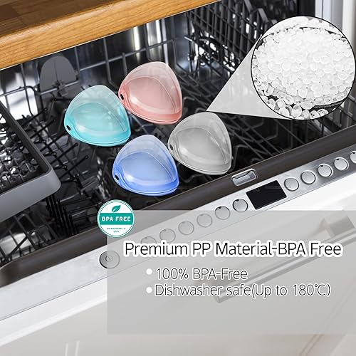 Miniatura 4 de Estuche para chupete, paquete de 4 fundas para chupete sin BPA con cordón para bolsa de pañales, caja contenedor para chupete para bebé, pezón de