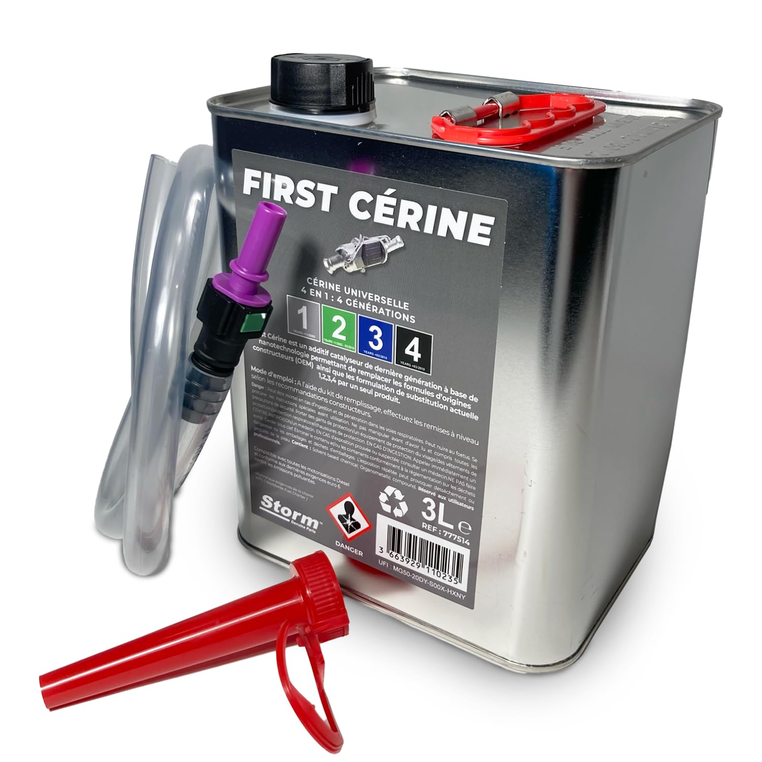 3L Additif DPF FAP Cérine Eolys Infineum UNIVERSEL pour Berlingo C3 Picasso C4 C5 C6 C8 DS3 DS4 DS5 Jumpy Jumper Xsara Ducato 206 2008 307 308 3008 406 407 508 5008 607 807 Boxer Expert Partner