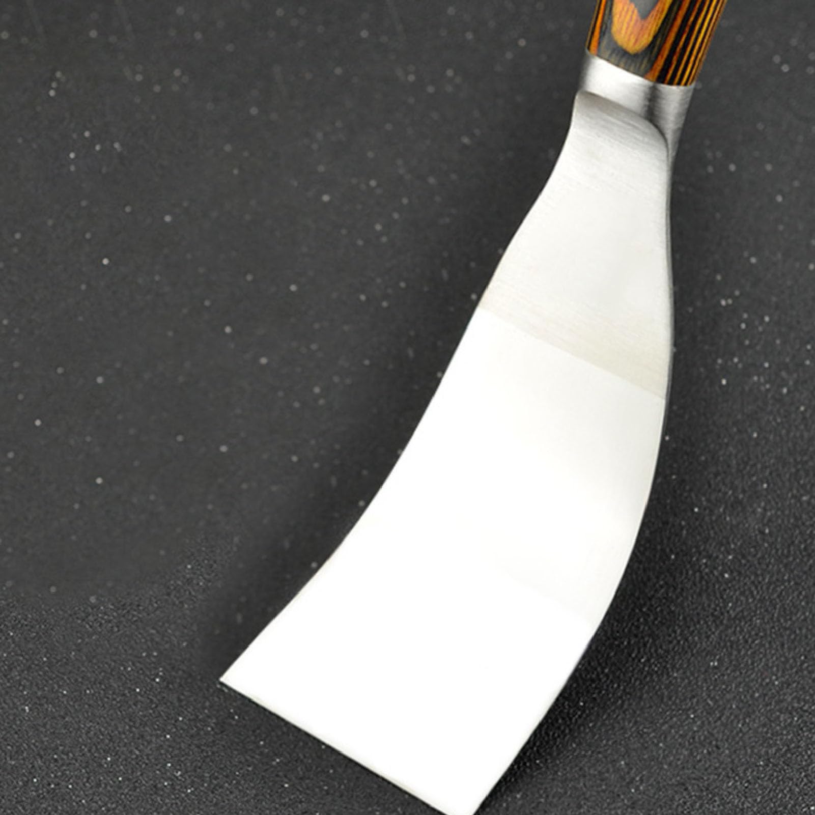 Set di 4 Coltelli per Stucco, Set di Coltelli per Cartongesso Strumento Raschietto per Cartongesso, Coltelli per Stucco in Acciaio Inossidabile Spackle Knife Raschietto per