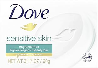 Dove Bar Soap for Sensitive Skin 3.15 oz (Pack of 8)