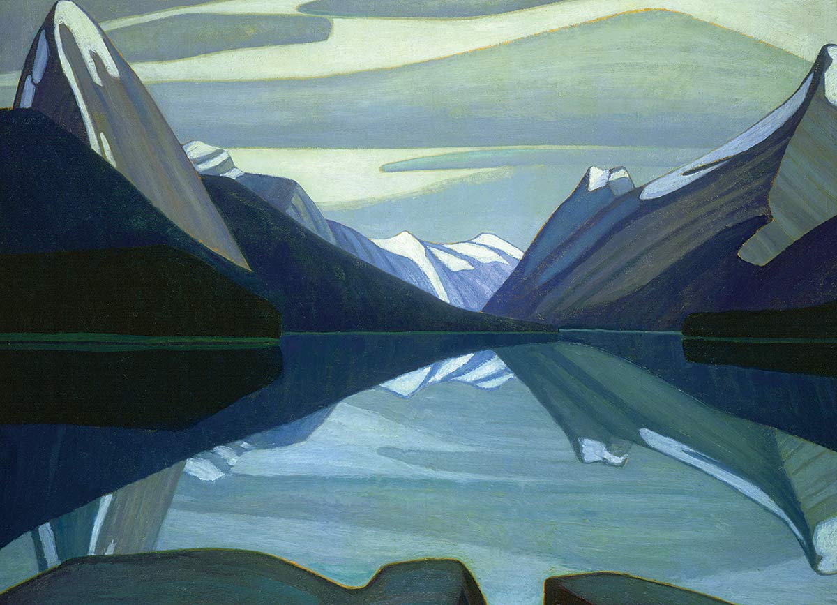 Eurographics 00136 - Harris: Maligne Lake (monto Difficile) - Puzzle 1000 Pezzi