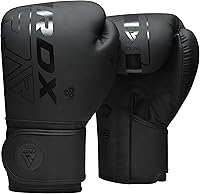 RDX Kara Kids Boxing Gloves - Maya Hide Leather Junior Sparring Mitts for Muay Thai, Kickboxing, MMA Training (Patent Pending)