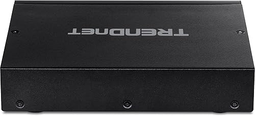 Miniatura 11 de TRENDnet Interruptor 10G de 5 puertos, 5 puertos RJ-45 de 10 G, capacidad de conmutación de 100 Gbps, admite conexiones 2.5G y 5G-BASE-T, protección