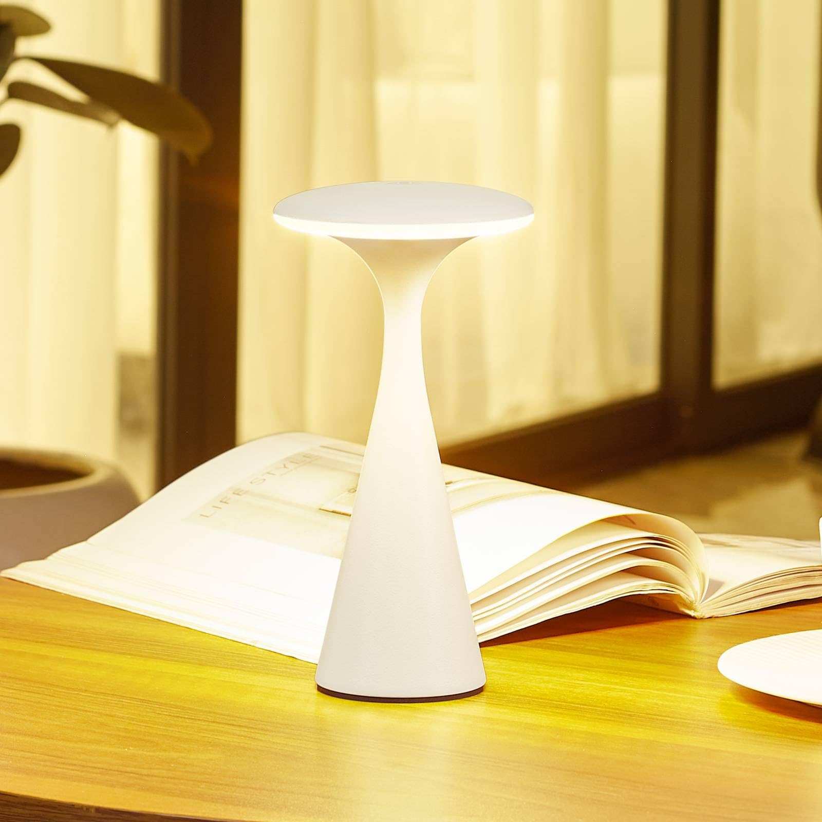 Lindby Livelli LED dimmerabili (resistenti agli schizzi (moderno) in bianco (1 lampadina)