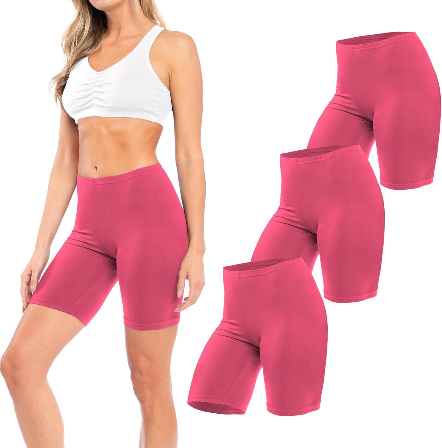 3 Pack - Hot Pink