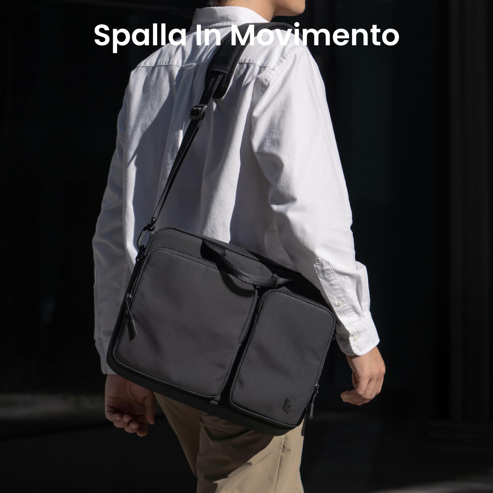 Borsa Porta PC Slim per Portatile 15-16 Pollici Impermeabile - Dettaglio