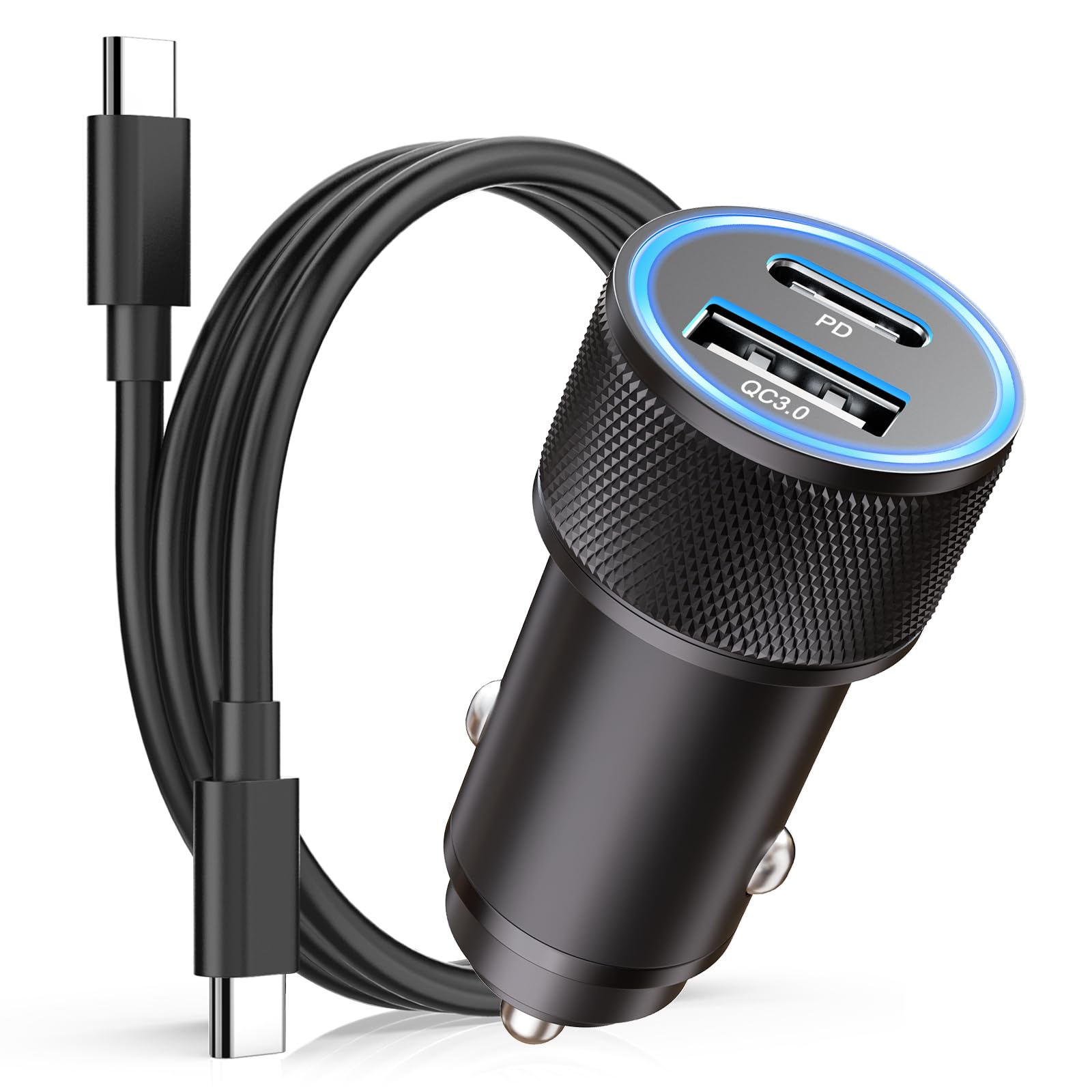 AINOPE 67.5W Zigarettenanzünder USB C Auto Ladegerät
