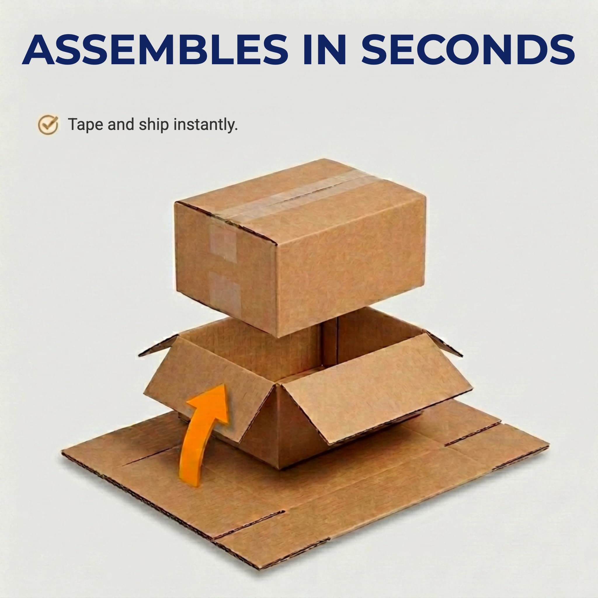 Amazon.com: BOX USA Cube Shipping Boxes 8