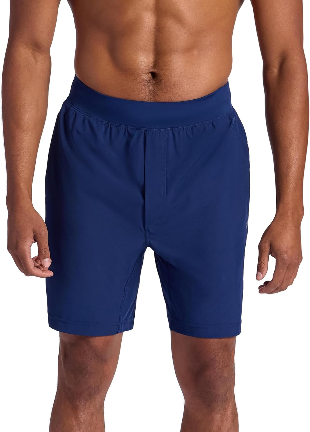 Gaiam Mens Hatha 7” Short, Standard Fit, Stretch Lightweight Material, Moisture-Wicking