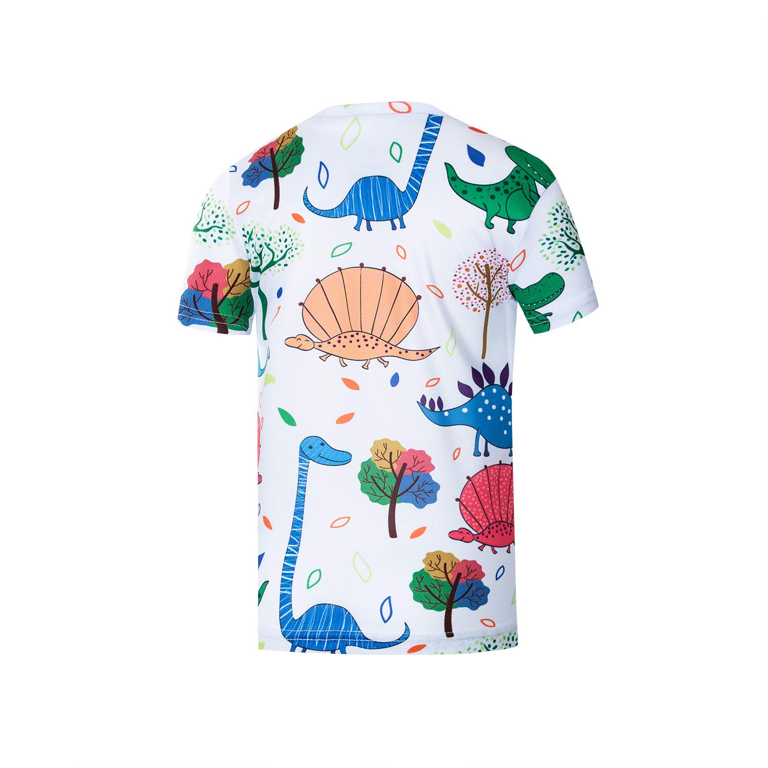 Cycling Jersey Kids,Bike Short Sleeve for Girls Boys Breathable T-Shirt