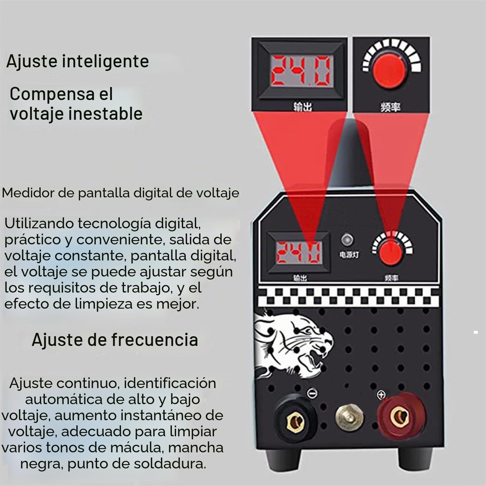 Procesador de cordones de soldadura Soldadura por arco de argón Soldador por puntos TIG MIG Máquina de limpieza de soldadura Máquina de pulido electrolítico, para TIG, 310x150x260 mm