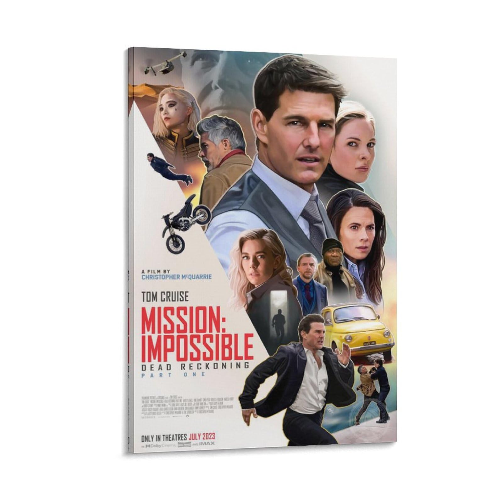 ミッションインポッシブル デッドレコニング 宣伝用B1ポスター 2枚セット 画像・写真 | 『ミッション：インポッシブル』最新作、ラージ