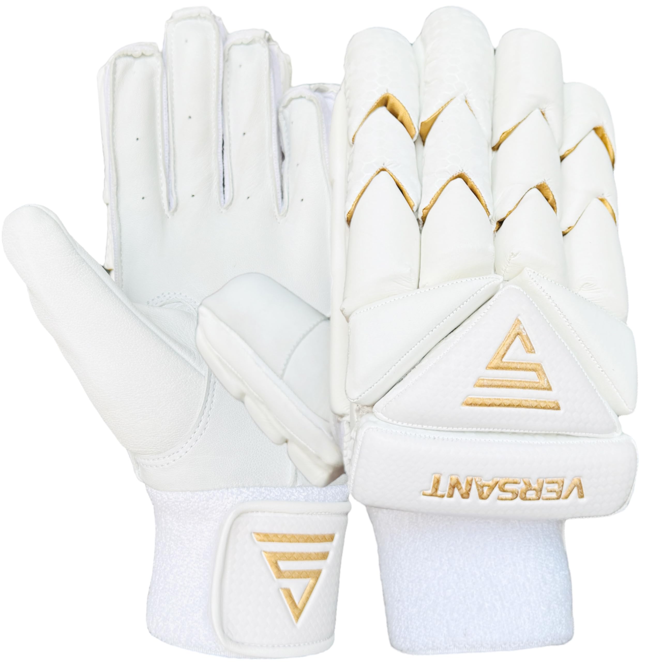 VERSANT OG Cricket Batting Gloves (White, Men Size, Right Handed)-image-48