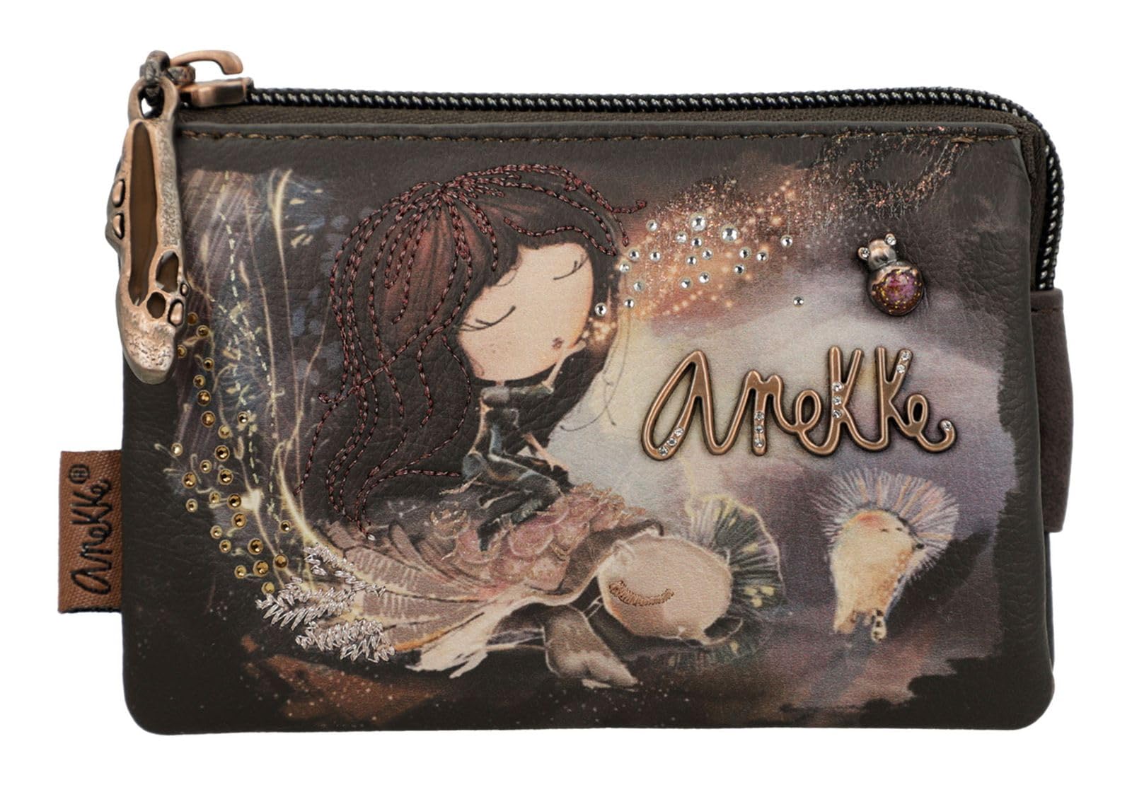 Anekke Monedero Pequeño Dreamverse - Multi-​Compartimento - Medidas: 12/​8/​4 Cm - Accesorios Y Complementos Mujer