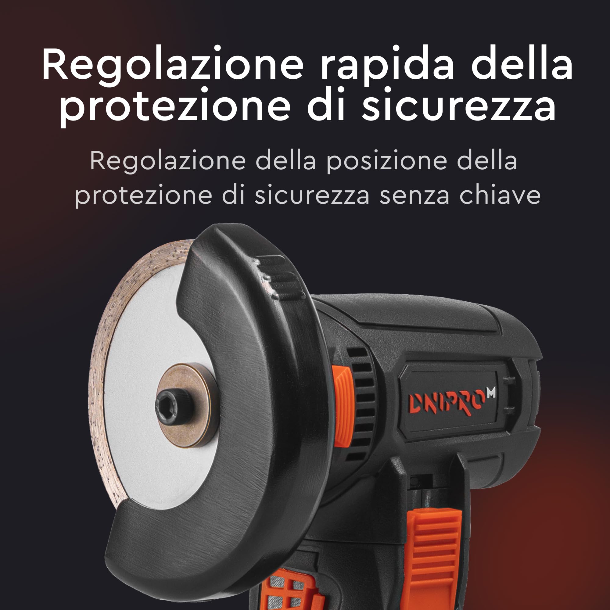 Mini Smerigliatrice Angolare a Batteria 12V, 76mm. Motore Senza Spazzole, 18500 rpm, per Taglio, Lucidatura e Levigatura. Include 2 batterie 2Ah, caricatore e 7 dischi. CG-12BC Ultra