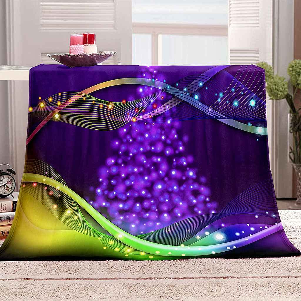 Couverture flanelle 150x200cm pour éliminer le froid du canapé