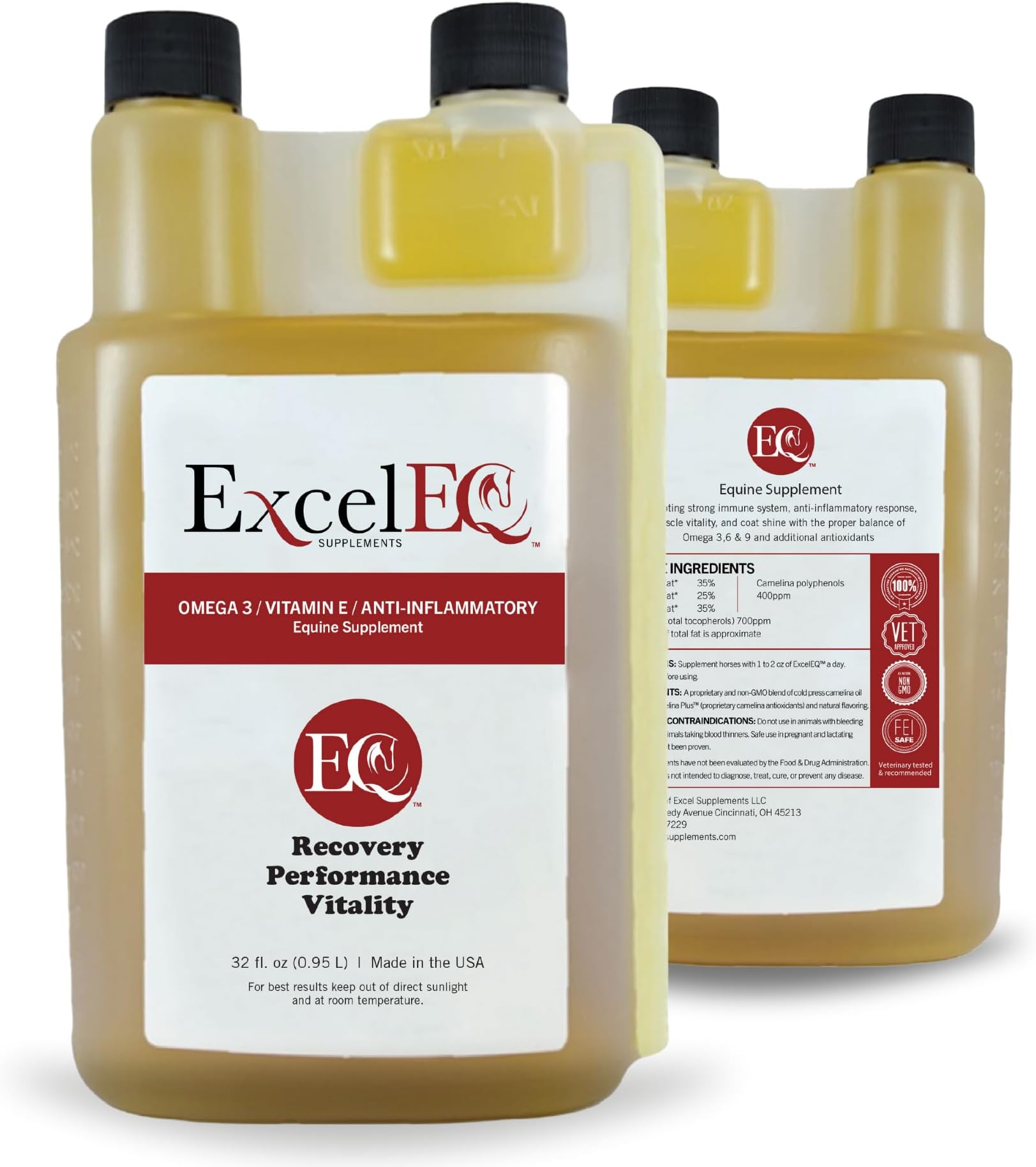 Excel Supplements Equine Supplement Horse Supplement for