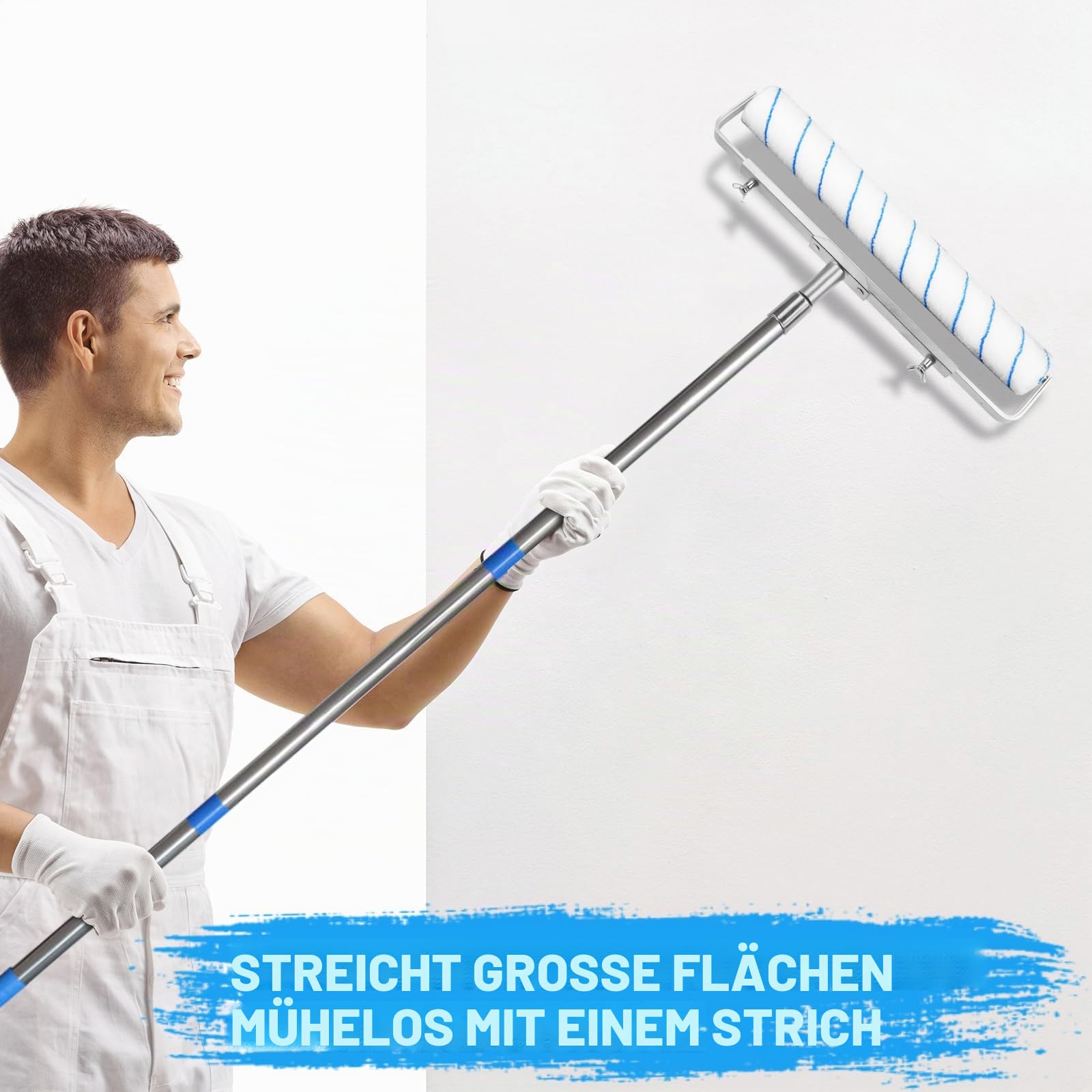 Farbroller-Set, Farbrollen und Tabletts, 2 Stück, 45,7 cm Farbroller