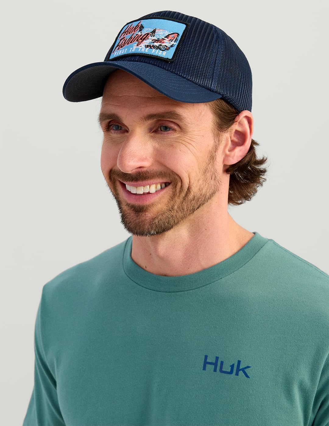 HUK Men's Kc Scott Short Sleeve Performance Tee, Fishing T-Shirt for Men