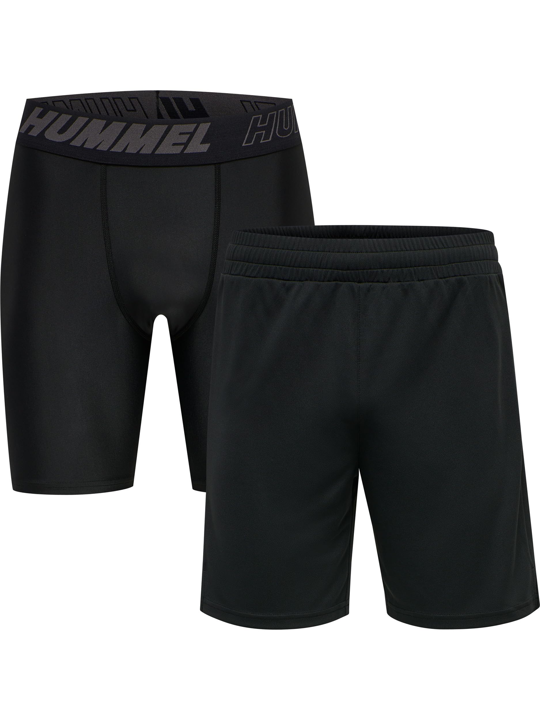 hummel Hmlte Topaz 2-Pack Shorts Set - Conjunto de Pantalones Cortos Hombre