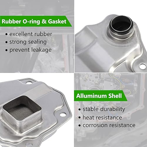 Miniatura 3 de TOP-VIGOR Kit de juntas de cárter de aceite de filtro de transmisión automática para Nissan Rogue Altima Dodge Jeep 2007 2008 2009 2010 2011 2012