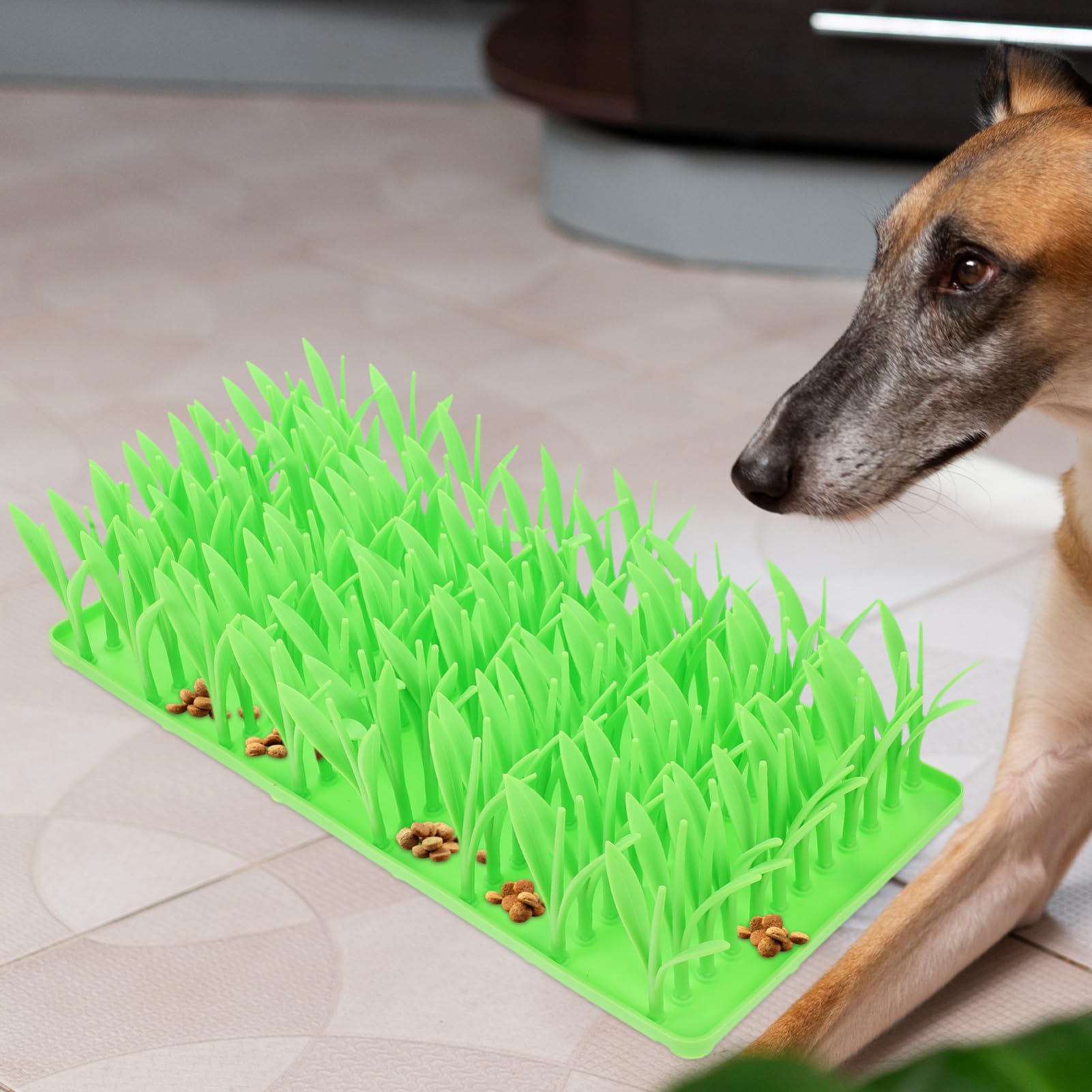 Silikon Slow Feeding Matte Grass Mat für Katzen und Hunde