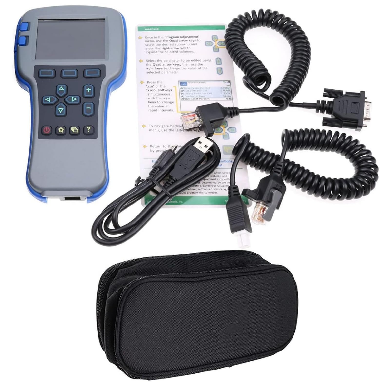 Programmateur de moteur Curtis 1313-4401 pour diagnostic de chariot électrique