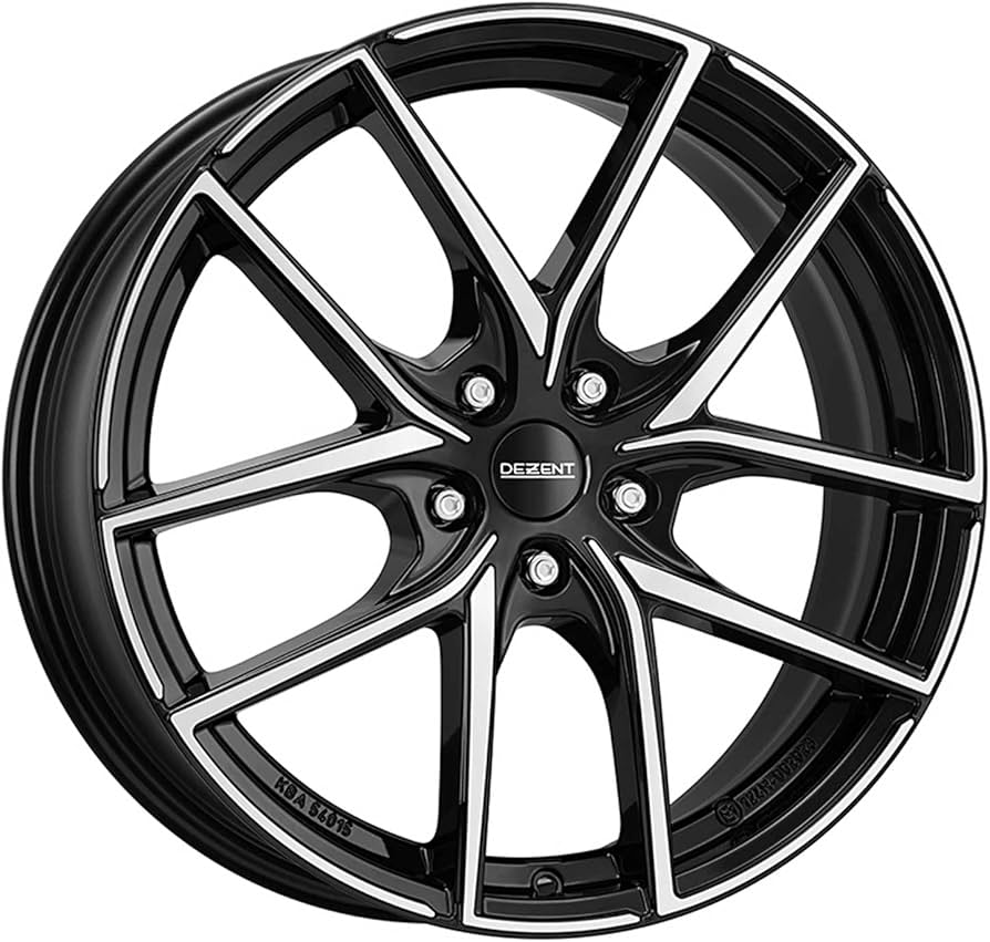 Amazon.com: Dezent rim TO dark 7.5Jx18 ET52 5x114,3 compatible