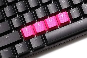 PC Neon Lights キーキャップ PC Neon Lights キーキャップ th-rubber-keycaps-neon-zinc-