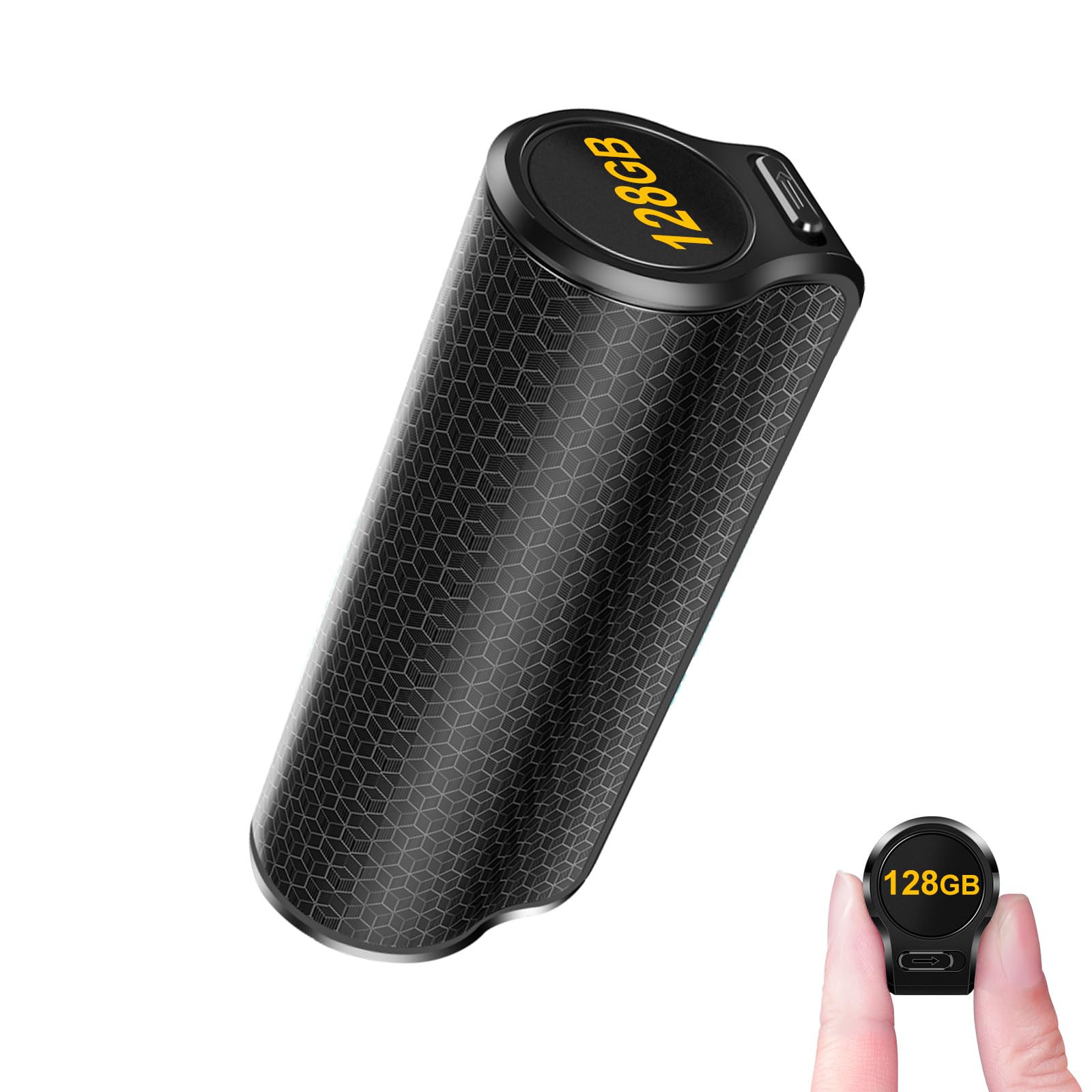 600 Stunden Aufnahme Mini Sprachaktivierter Recorder Versteckter