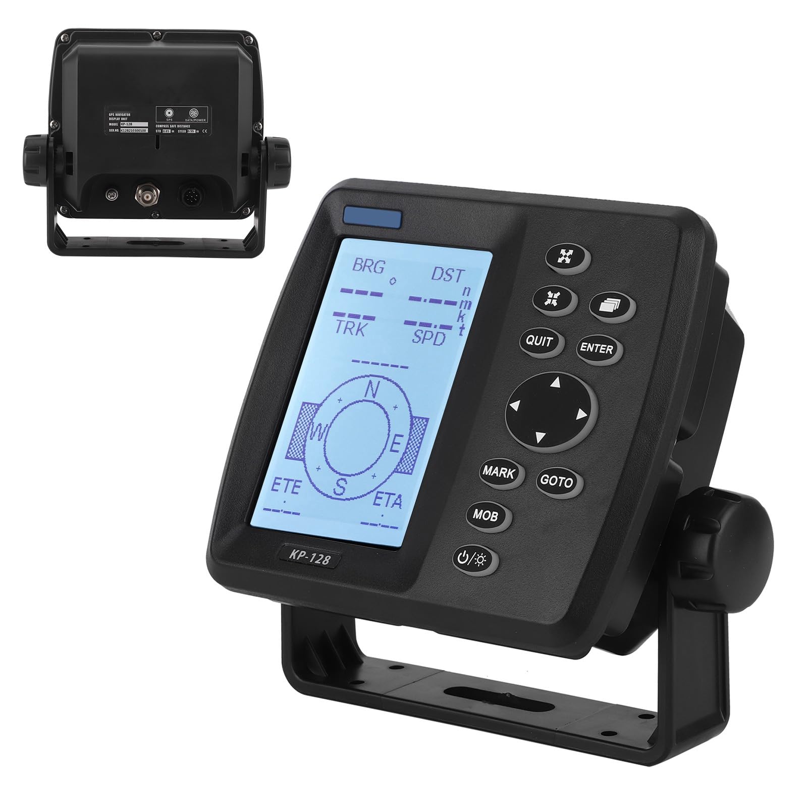 Navegador Satelital Marino GPS SBAS de Navegación ONWA KP-128 para Navegar Pantalla LCD de 4,3 Pulgadas