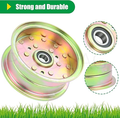 Miniatura 7 de 1-413099 Polea tensora reemplaza eXmark 1-413099 polea-tensor, eXmark 116-4666 polea, eXmark Lazer Z Polea tensora 116 4666 para Toro Z150, Z149,