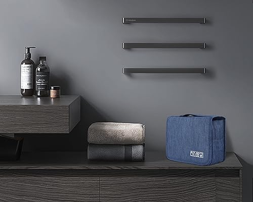 Miniatura 6 de SRVR - Neceser de viaje para colgar - Bolsa de cosméticos de maquillaje resistente al agua organizador de viaje para accesorios champú recipiente de