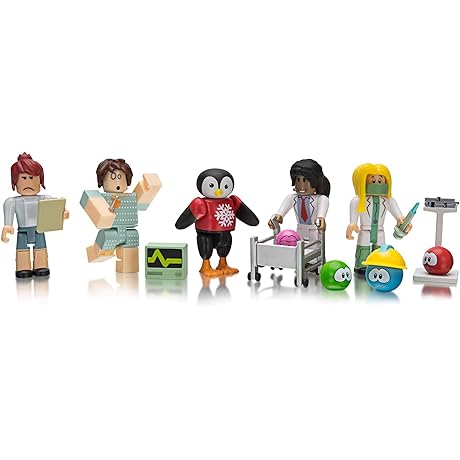 Celebrity Collection - MeepCity: Meep Hospital Six Figure Pack [Exclusive Twilight Daycare Virtual Item]