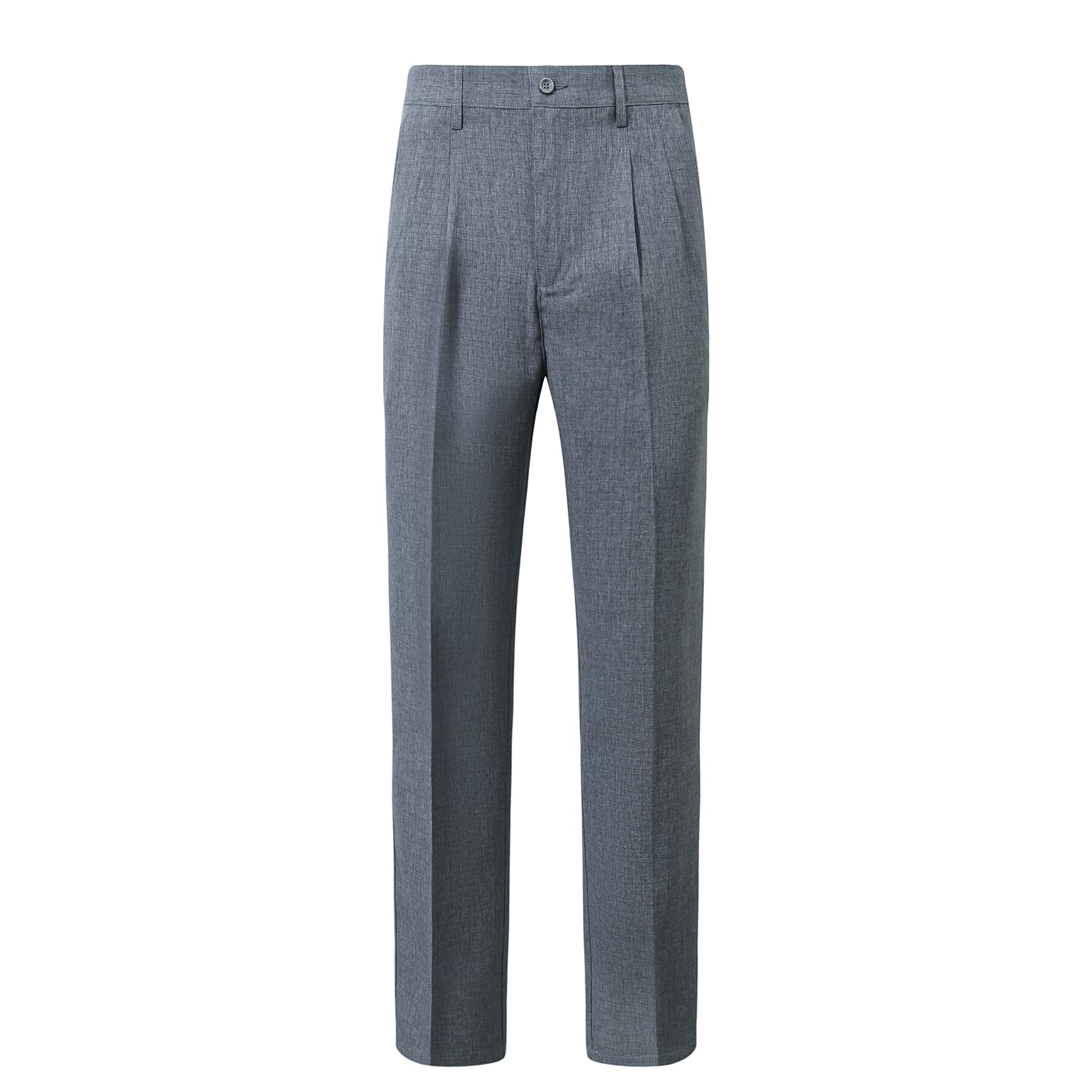 Allthemen Herren Anzughose Regular Fit Hose Business Straight Fit Anzughosen Einfarbig Chinohose Lang