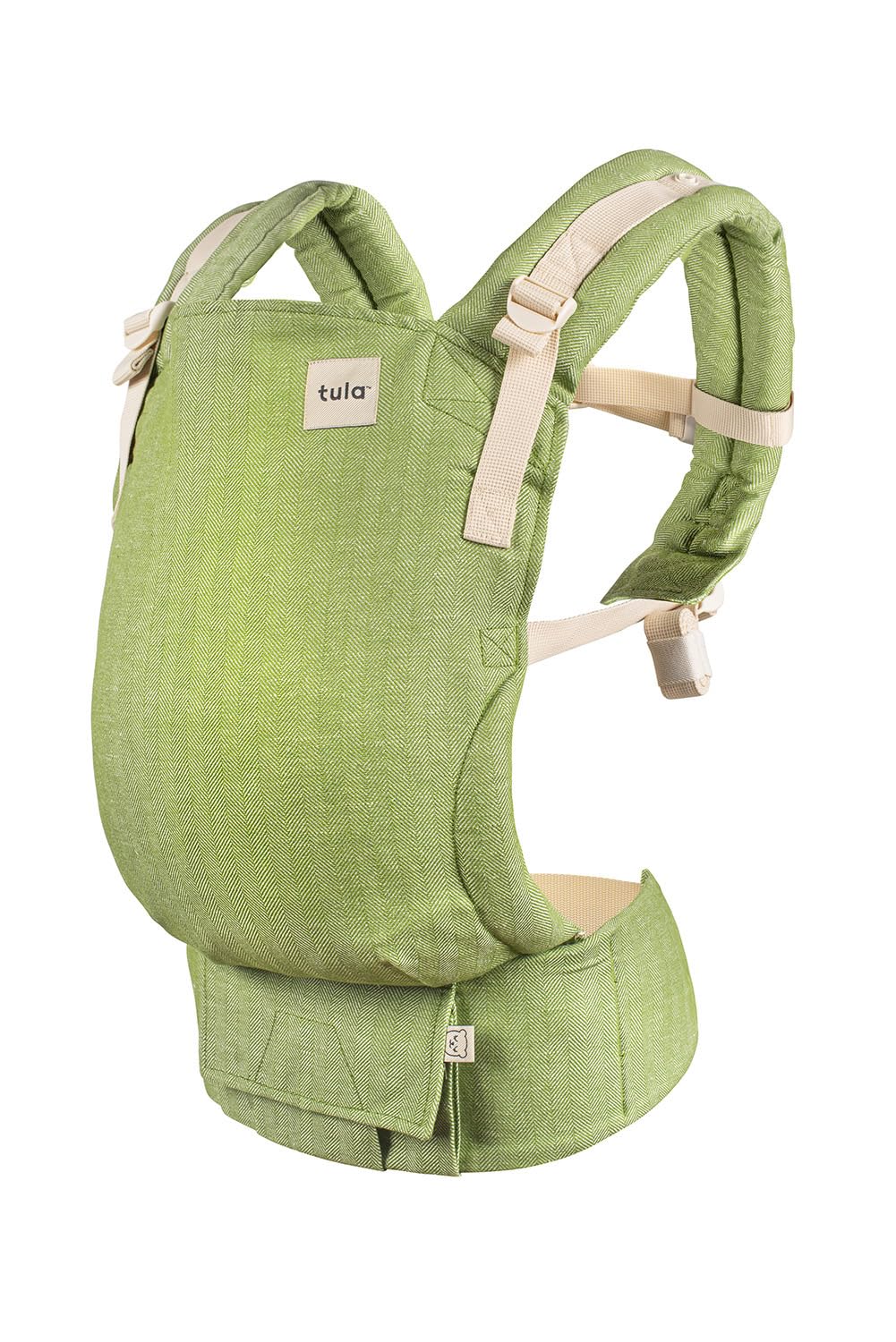 Photo 1 of Baby Tula Cotton Free-to-Grow Baby Carrier - Adjustable, Comfortable, Newborn to Toddler Carrier - Ergonomic Fit for 7lbs to 45lbs - Back & Front Carry Options - Play (Yellow/Hearts)