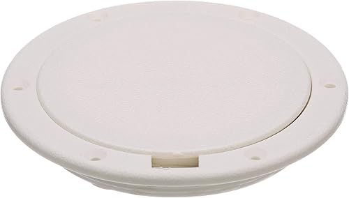 Seachoice Placa de cubierta blanca Pry-Up, hermética