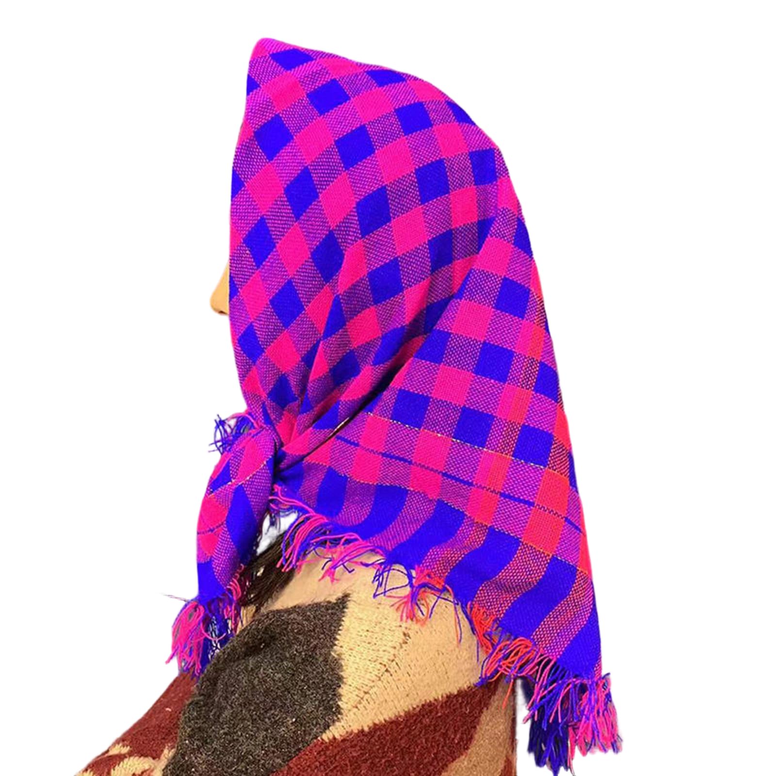 MICFENY Classical Bandana Scarf Wind Resistant Soft Fabric Hijab For Hiking Cycling Running Women Travel Accessories