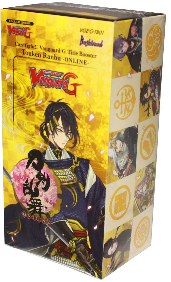 Cardfight Vanguard "G-Title Booster Display 01 Touken Ranbu Online Card Game (Pack of 12)