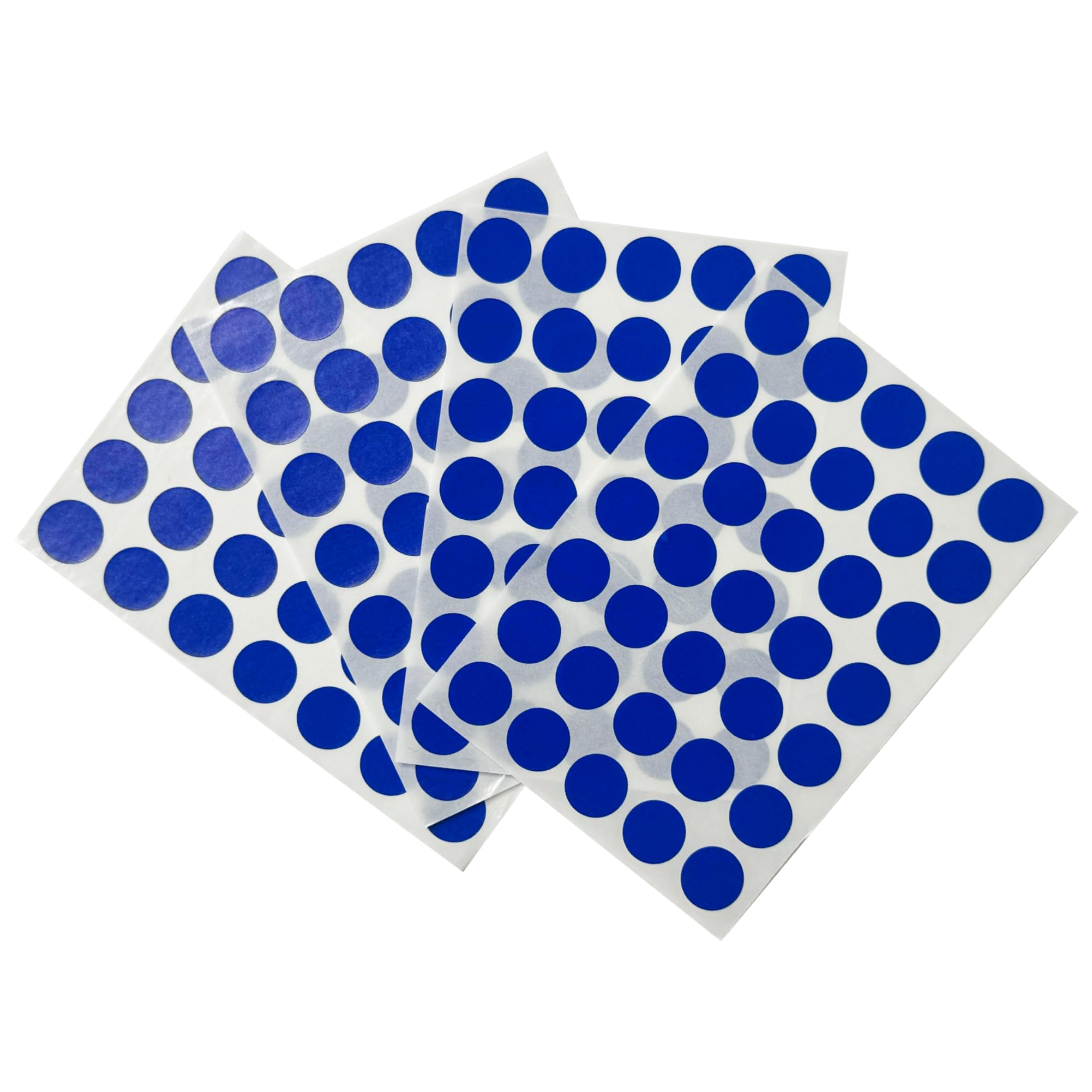 Pack of 1400 Blue 13mm Round Dots Labels - Self Adhesive Colour Coding Circle Labels Stickers for Office, School, Crafts & Inventory