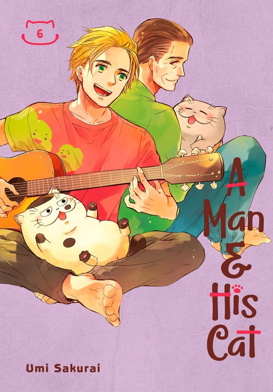 A Man and His Cat Manga Collection Set Vol. 1-9 by Umi Sakurai (9 Books)
