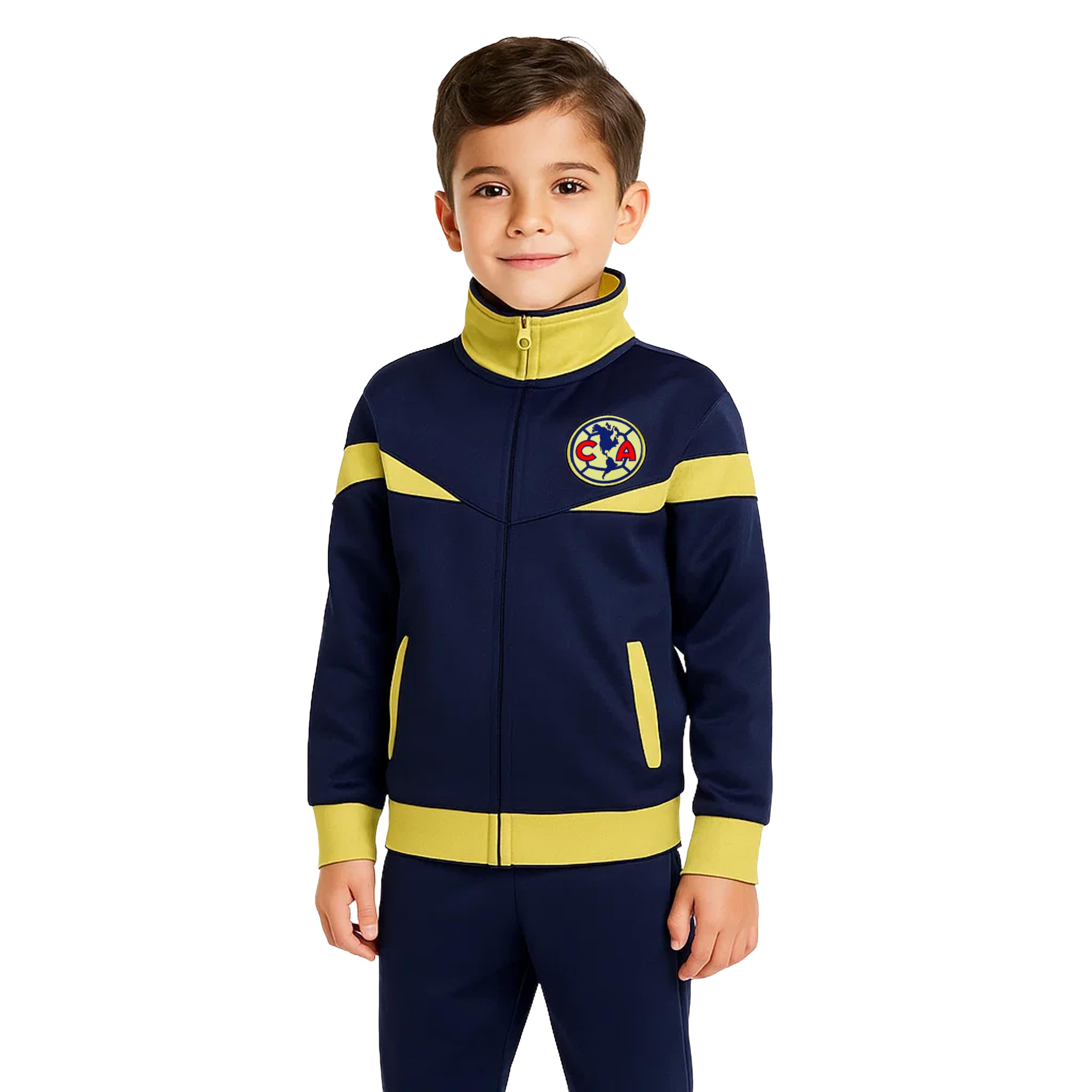Icon Sports Officially Licensed Club America Track Jacket - Unisex Kids