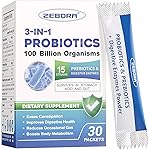 Probiotics for Women & Men - 100 Billion Plus Digestive Enzymes & Prebiotics, Highest Potency 3-in-1 Complete Probiotics for Digestive Health, Immune Support