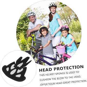Yardwe 46 Pcs Helmet Liner Child Polyester Chain Accessories