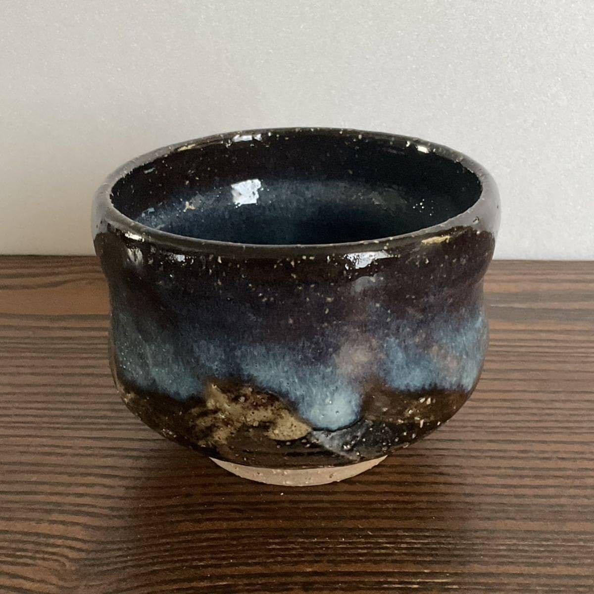 Amazon.co.jp: 萩焼 山根清玩 青萩 抹茶碗 茶道具 茶器 陶器 器 清玩