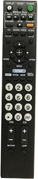 Replacement Remote Control for Sony KDL-46Z4100 KDL-46Z4100/B KDL-40EX40B Bravia LCD HDTV